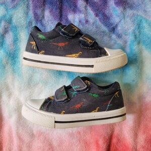 Canvas Dinosaur Shoes Size 7